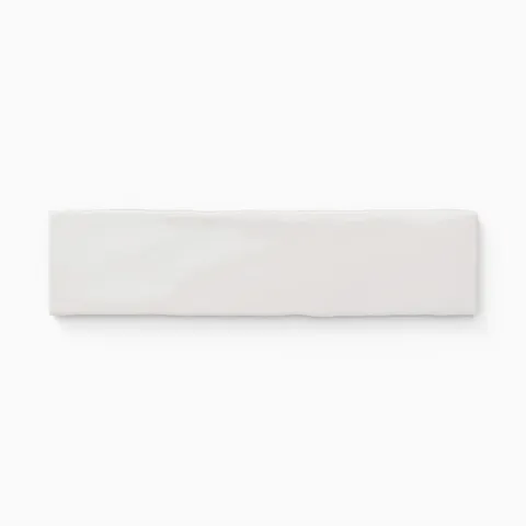 Harper 3 x 12 Glossy Ceramic Tile in White