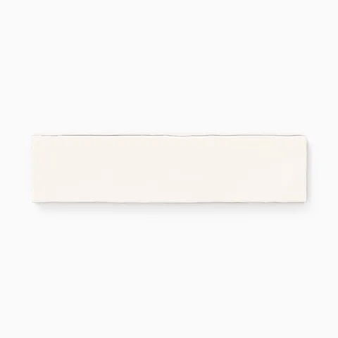 Harper 3 x 12 Glossy Ceramic Tile in Eggshell