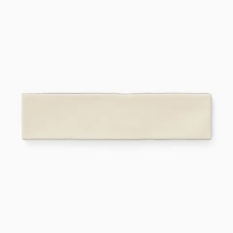 Harper 3 x 12 Glossy Ceramic Tile in Nest Beige