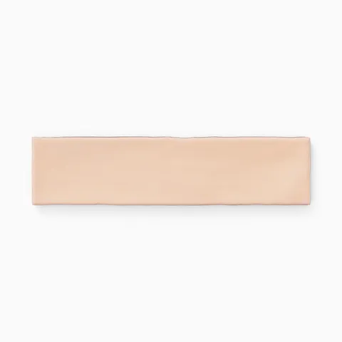Harper 3 x 12 Glossy Ceramic Tile in Blush