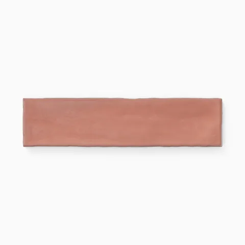 Harper 3 x 12 Glossy Ceramic Tile in Vermilion