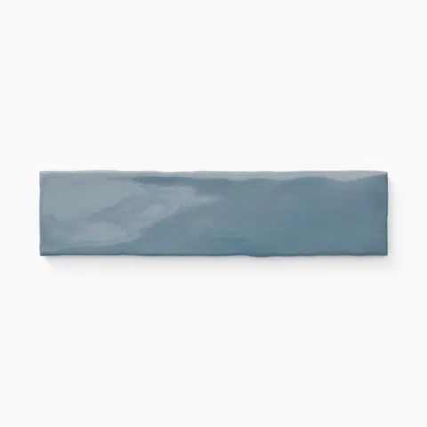 Harper 3 x 12 Glossy Ceramic Tile in Cerulean