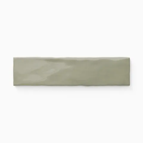 Harper 3 x 12 Glossy Ceramic Tile in Basil