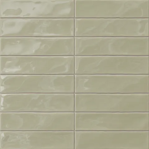 Harper 3 x 12 Glossy Ceramic Tile in Basil
