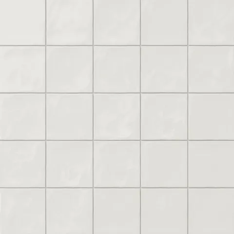 Harper 5 x 5 Glossy Ceramic Tile in Quill Grey