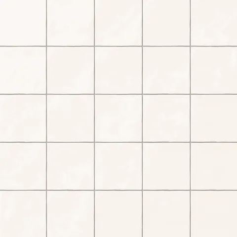 Harper 5 x 5 Glossy Ceramic Tile in Eggshell