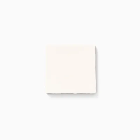 Harper 5 x 5 Glossy Ceramic Tile in Eggshell