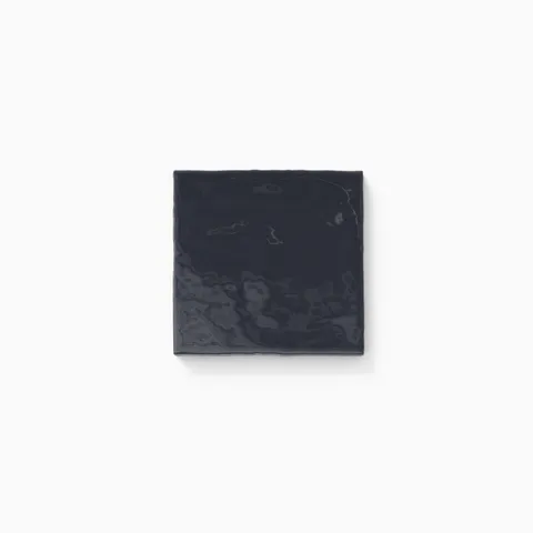 Harper 5 x 5 Glossy Ceramic Tile in Denim