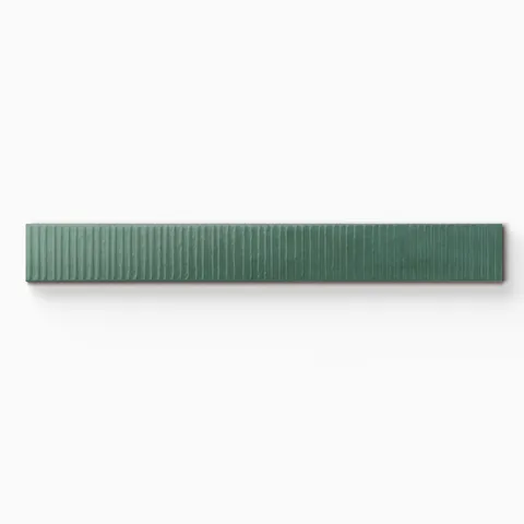 Remi 2 x 17 Glossy Ceramic Tile in Bosque Deco