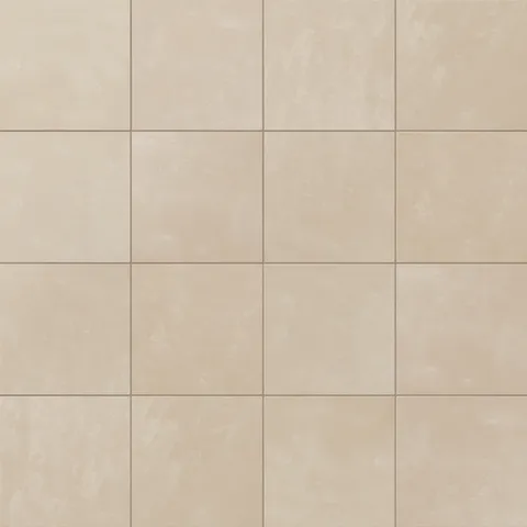 Isabel 6 x 6 Matte Porcelain Tile in Almond Mist