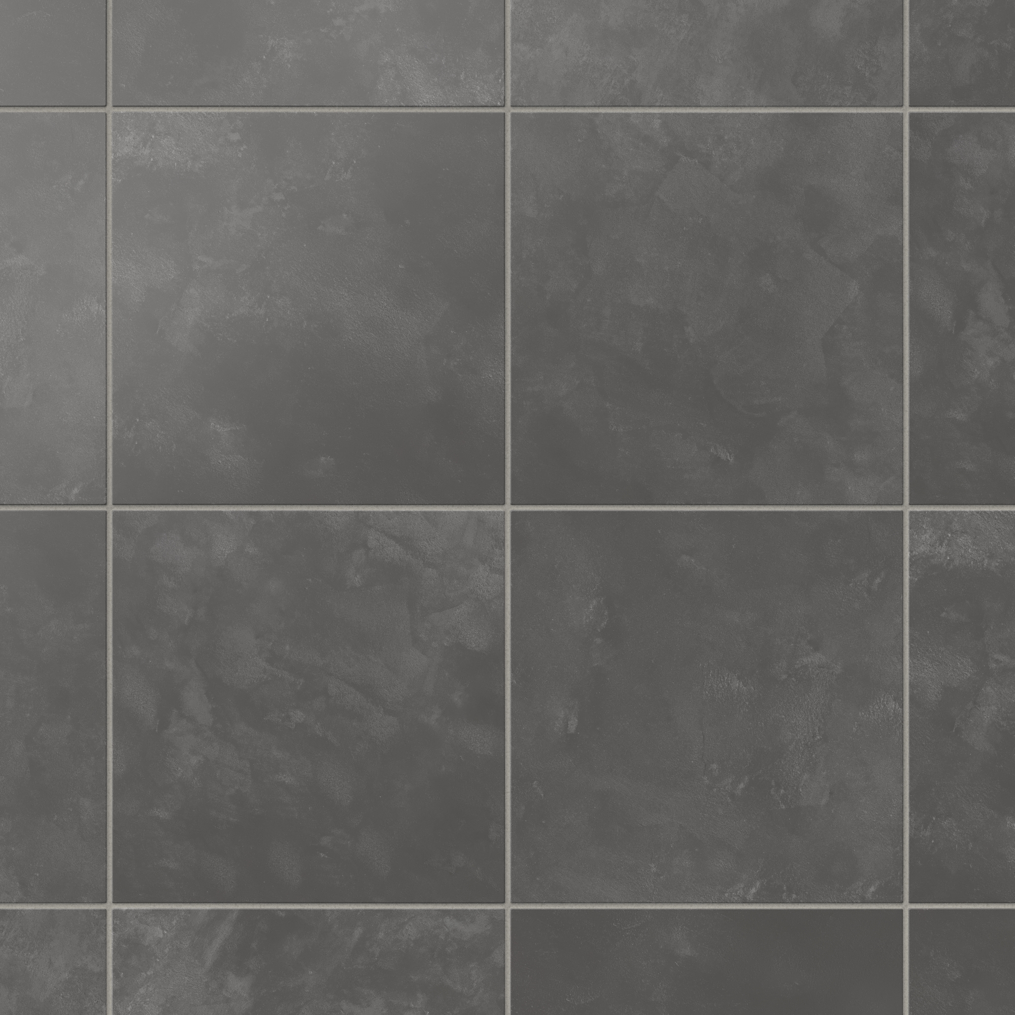 Isabel 6 x 6 Matte Porcelain Tile in Midnight Slate | Edward Martin