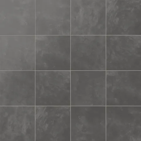 Isabel 6 x 6 Matte Porcelain Tile in Midnight Slate