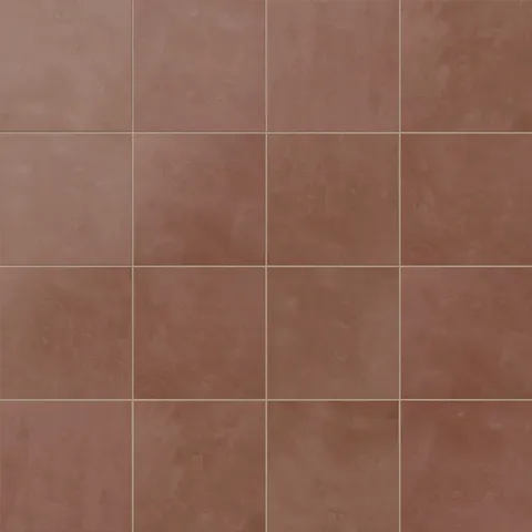 Isabel 6 x 6 Matte Porcelain Tile in Burnt Umber