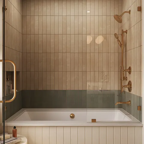 Isabel 2.5 x 12 Matte Porcelain Tile in Almond Mist