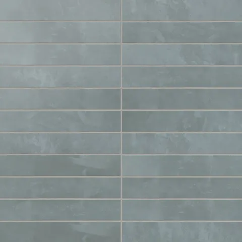 Isabel 2.5 x 12 Matte Porcelain Tile in Saltwater