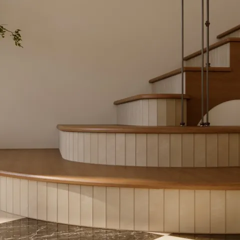 Isabel 2 x 6 Matte Porcelain Tile in Almond Mist