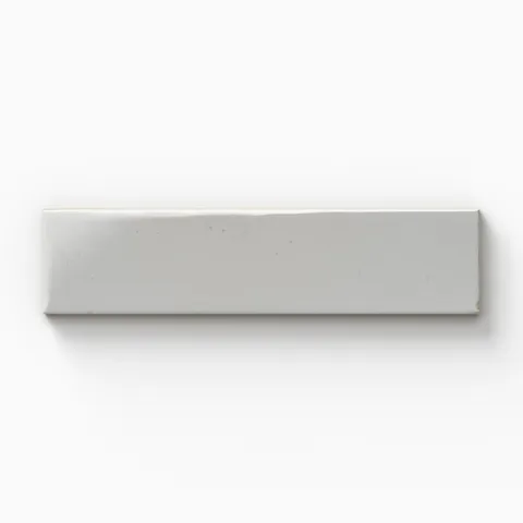 Mara 2 x 10 Glossy Ceramic Tile in Cotton White