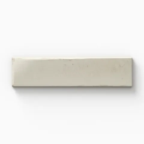 Mara 2 x 10 Glossy Ceramic Tile in Sheep's Wool