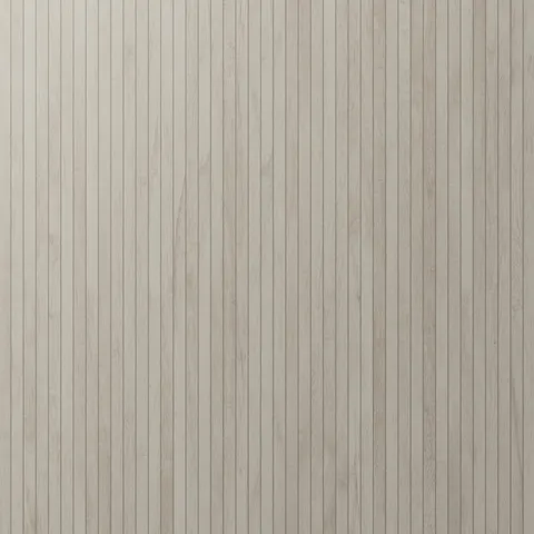 Foam wood-look porcelain 8x48 mosaic tile with a matte finish, featuring light neutral tones and delicate wood grain texture.