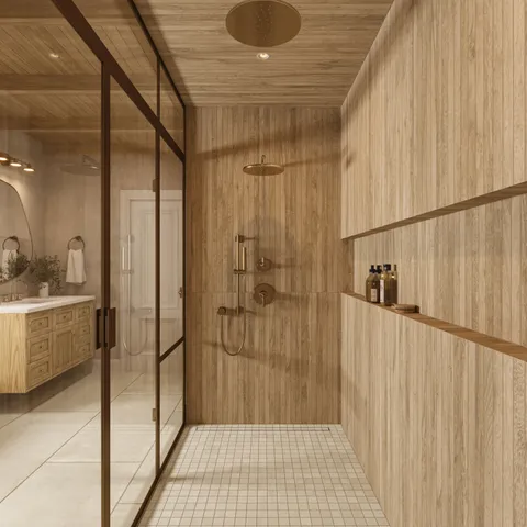 Nora 8 x 48 Matte Porcelain Mosaic Tile in Crema