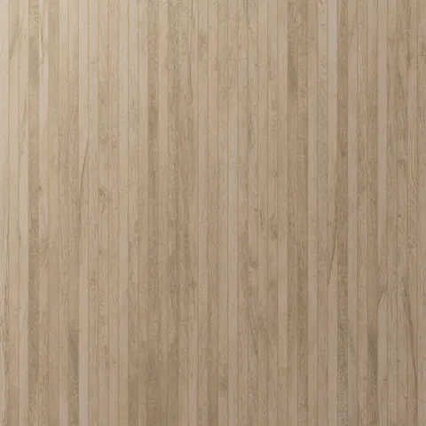 Crema wood-look porcelain 8x48 mosaic tile in a matte finish, offering soft beige tones and a refined plank-inspired pattern.