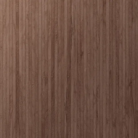 Espresso wood-look porcelain 8x48 mosaic tile with a matte finish, featuring deep brown tones and linear plank-style texture.