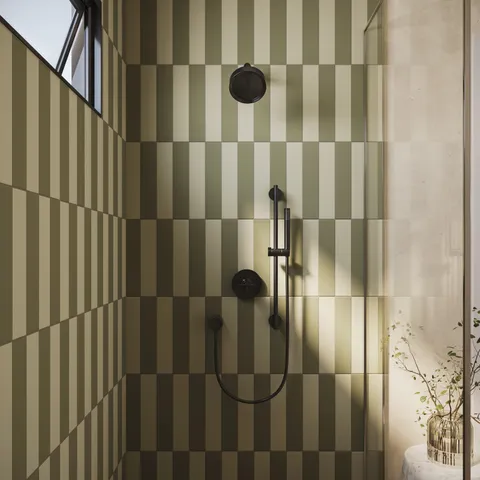 Merrick 3 x 11 Matte Porcelain Tile in Folk Green