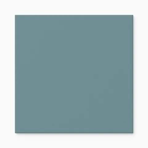 Merrick 8 x 8 Matte Porcelain Tile in Ska Blue