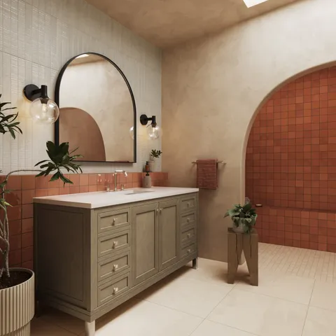 Aurora 24 x 24 Matte Porcelain Tile in Beige