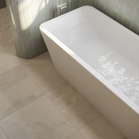 Aurora 24 x 24 Matte Porcelain Tile in Grey
