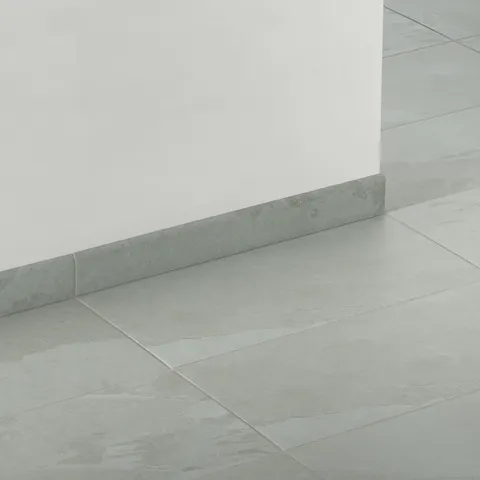 Aurora 3 x 24 Matte Porcelain Bullnose Tile in Ardesia