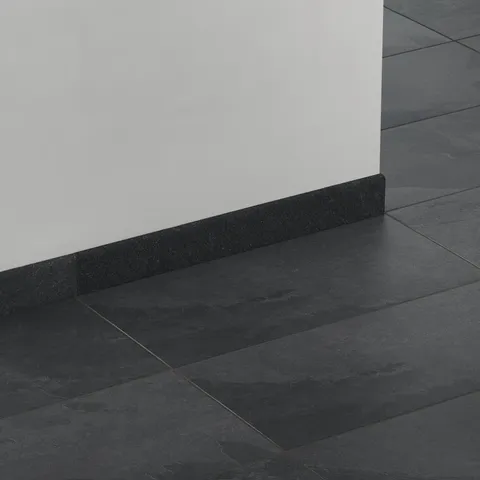 Aurora 3 x 24 Matte Porcelain Bullnose Tile in Lava