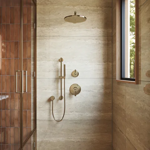 Aurora 1 x 3 Matte Porcelain Mosaic Tile in Beige
