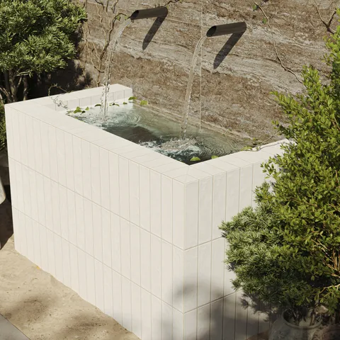 Kai 3 x 12 Matte Porcelain Tile in Whisper