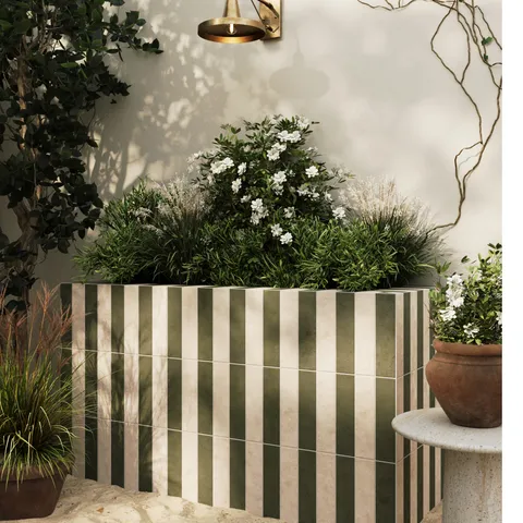 Kai 3 x 12 Matte Porcelain Tile in Alabaster