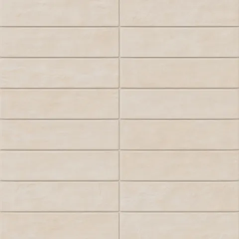 Kai 3 x 12 Matte Porcelain Tile in Alabaster