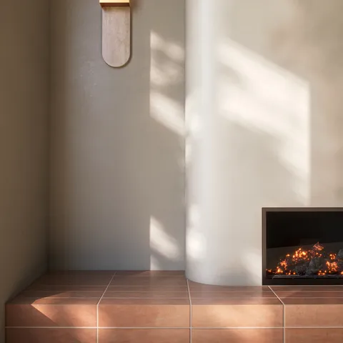 Kai 3 x 12 Matte Porcelain Tile in Terracotta