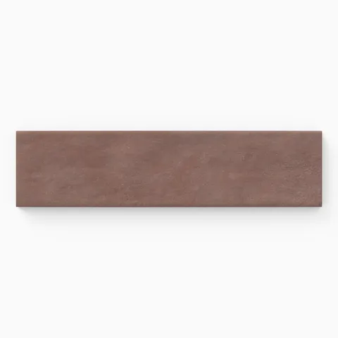 Kai 3 x 12 Matte Porcelain Tile in Marron