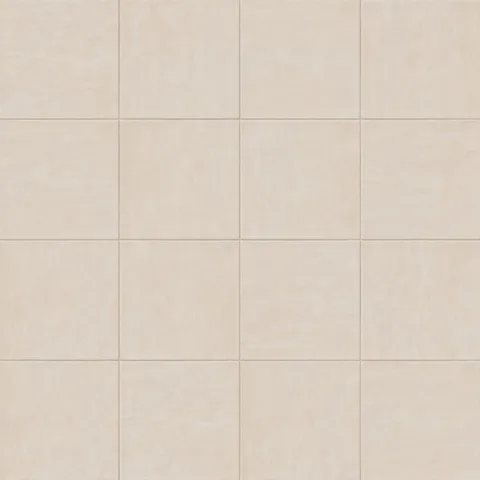 Kai 12 x 12 Matte Porcelain Tile in Alabaster