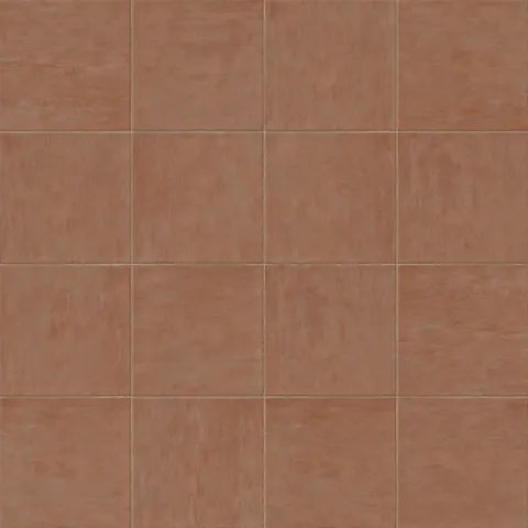 Kai 12 x 12 Matte Porcelain Tile in Terracotta
