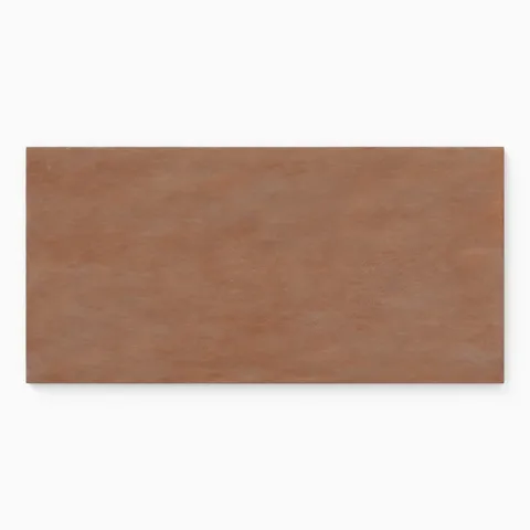 Kai 12 x 24 Matte Porcelain Tile in Terracotta