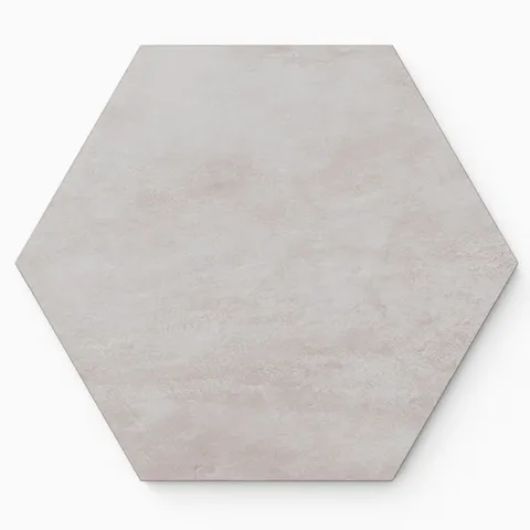 Kai 10 x 10 Matte Porcelain Hexagon Tile in Smoke