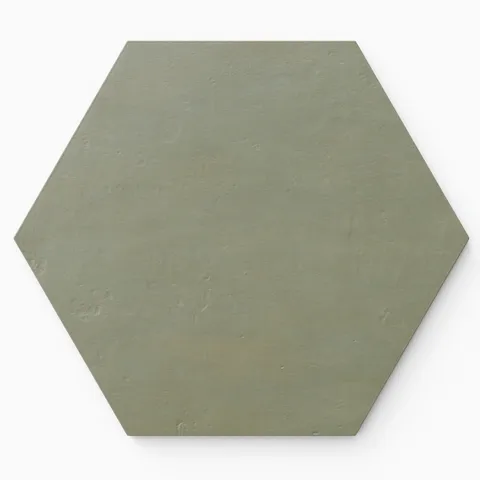 Kai 10 x 10 Matte Porcelain Hexagon Tile in Jade