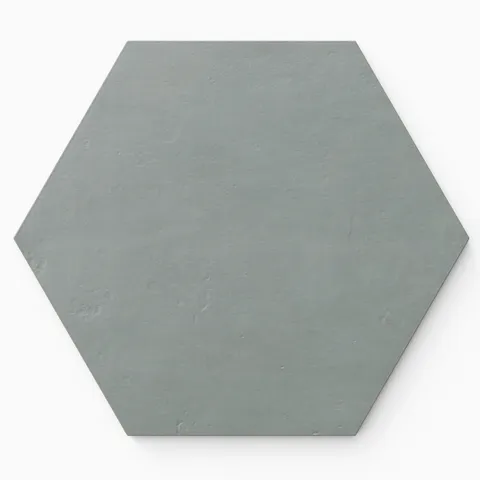 Kai 10 x 10 Matte Porcelain Hexagon Tile in Marine