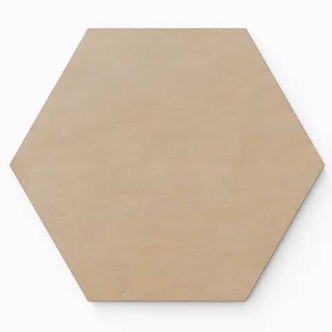 Kai 10 x 10 Matte Porcelain Hexagon Tile in Buttercup