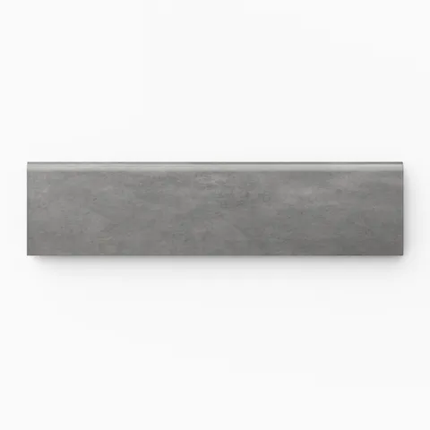 Kai 3 x 12 Bullnose Matte Porcelain Tile in Moka
