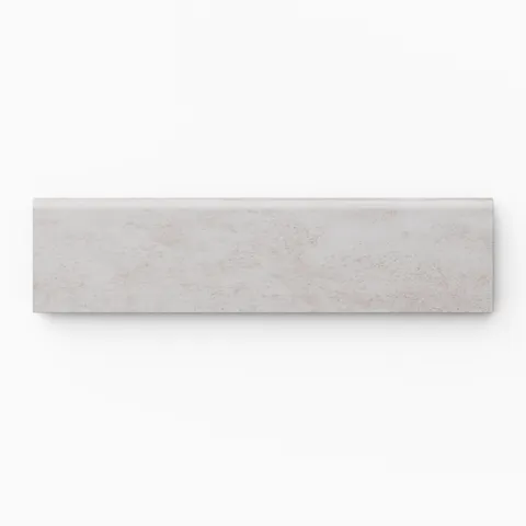 Kai 3 x 12 Bullnose Matte Porcelain Tile in Smoke
