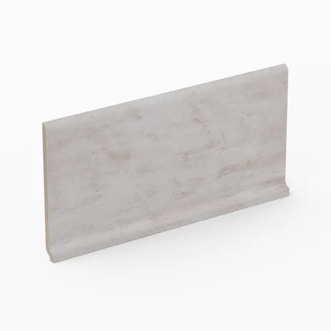 Kai 6 x 12 Cove Base Matte Porcelain Tile in Smoke