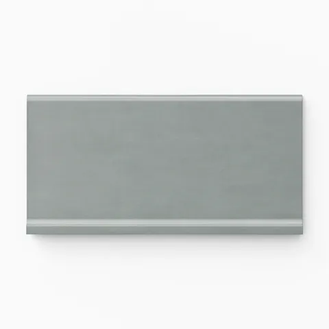 Kai 6 x 12 Cove Base Matte Porcelain Tile in Marine