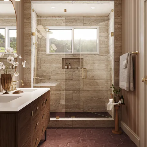 Marlow 12 x 24 Matte Porcelain Tile in Silver